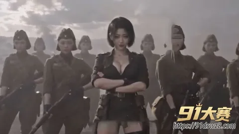图3 AI成人短剧 亮剑序章-亮屌 第1集 李云龙掏出全队里最小的鸡巴 被女敌人无情嘲笑-3