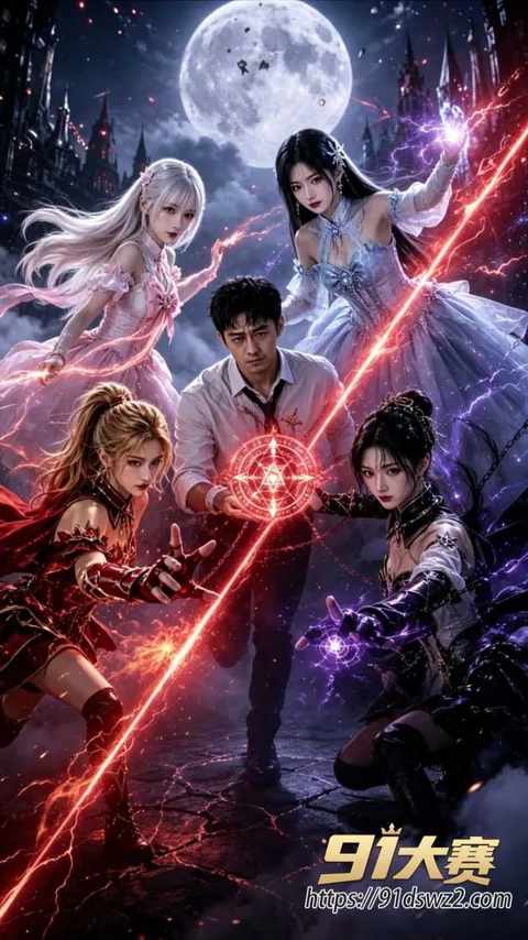 图2 AI短剧 契约魔法少女就能不断变强 1-2集 御姐甜妹尽收胯下 画面刺激到爆-2