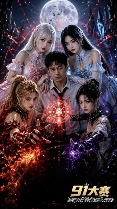 图3 AI短剧 契约魔法少女就能不断变强 1-2集 御姐甜妹尽收胯下 画面刺激到爆-3