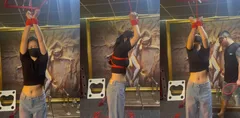 重口猎奇束缚三角马 极致捆绑美女调教鞭打 三角木马压逼折磨 惨叫哀求