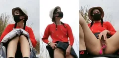 金莲小仙女 直播户外田间露出自慰 大胆展示粉嫩骚穴 极致的刺激